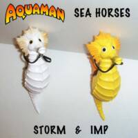 Aquaman - Sea Horses (Storm & Imp) (DC Infinite Heroes) Custom Action Figure [Aquaman - Sea Horses (Storm & Imp)]