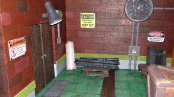 Warehouse Diorama 1/12 scale (Marvel Legends) (Marvel Legends) Custom Diorama / Playset