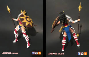 Wonder Woman amazon armor (DC Universe) Custom Action Figure