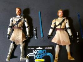 Super Articulated realistic General Kenobi In Clone Armor (Star Wars) Custom Action Figure