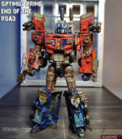 End of the Road Optimus Prime (Transformers) Custom Action Figure