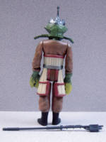 Gort - Temperor Skiff Guard (Vintage Style) (Star Wars) Custom Action Figure [Rear View]
