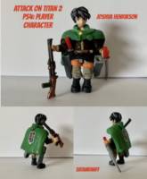 Attack on Titan 2 Video Game Player Character (Mega Bloks) Custom Action Figure