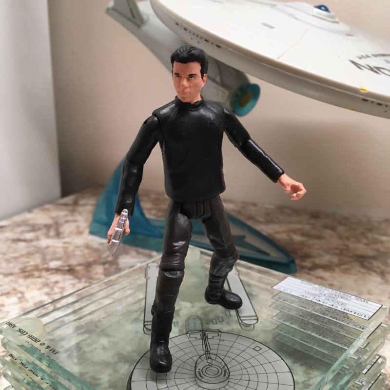 star trek khan action figure