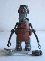 CLEETUS - Maintenance Droid (Star Wars) Custom Action Figure [Front View]