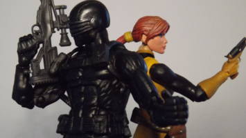 G.I. JOE Legends: Scarlett and Snake Eys (G.I. Joe) Custom Action Figure