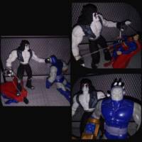 Lobo (DC Universe) Custom Action Figure [Kicking butt]