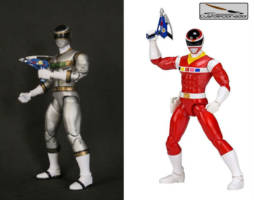 Silver Ranger - Power Ranger in Space (Power Rangers) Custom Action Figure