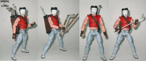 Casey Jones (Teenage Mutant Ninja Turtles) Custom Action Figure