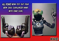 Gun Hands For Girls Custom Tutorial Picture #6