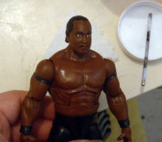 Attaching Cast Heads to Neck Balls with Tissue and Glue Custom Tutorial Picture #5